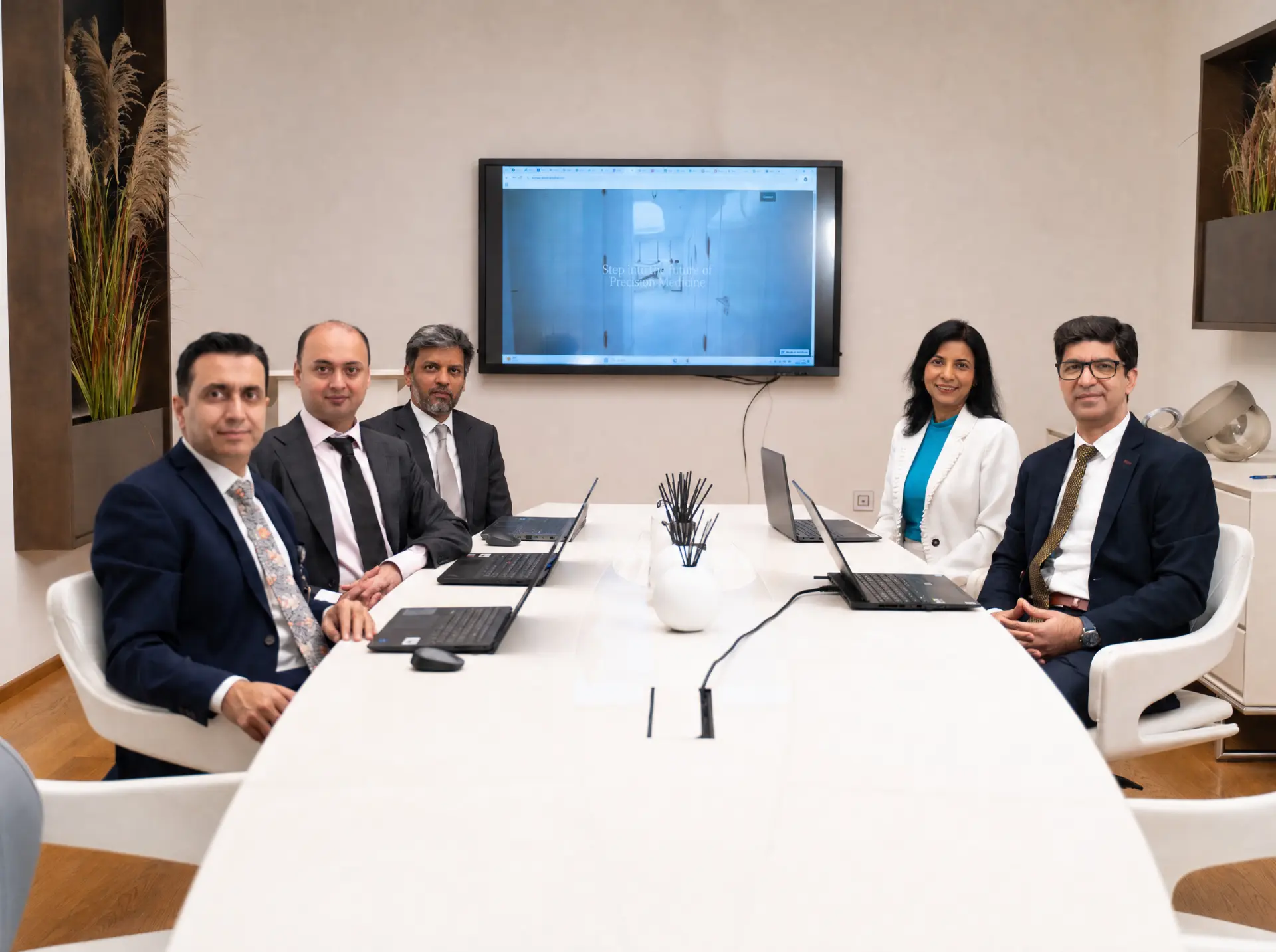 LifeCore team in a planning meeting