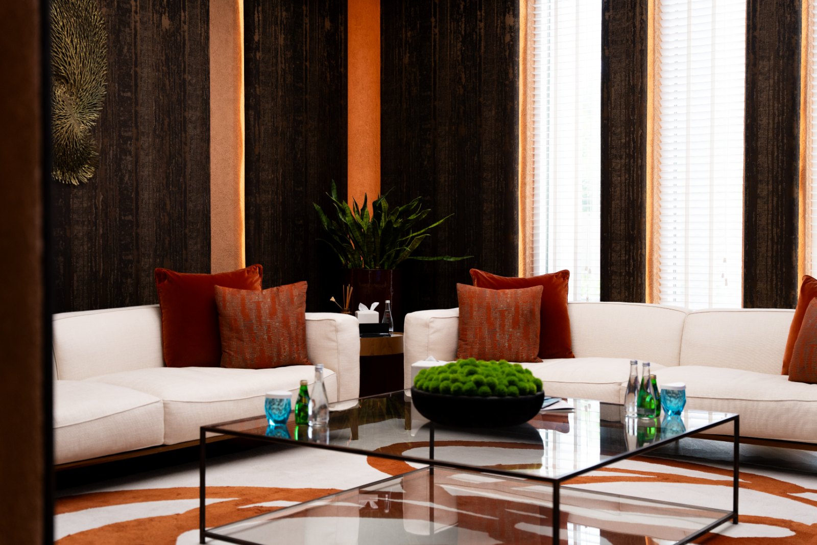 A quiet lounge