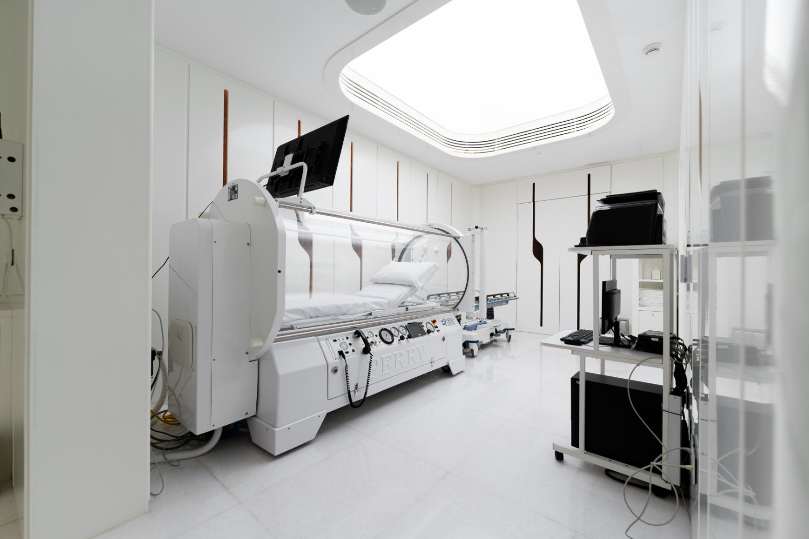 The hyperbaric chamber